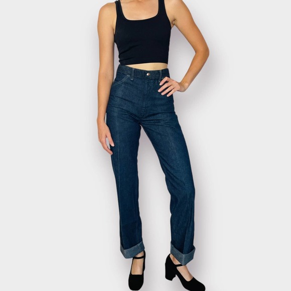 70s Maverick Straight Leg Jeans - Picture 1 of 9